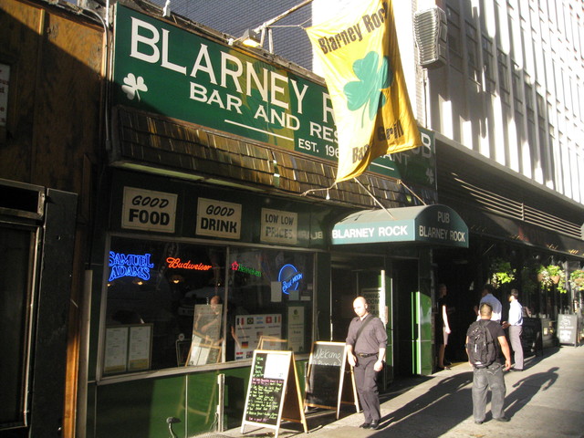 The Blarney Rock Bar plans to build a rooftop bar and dining area.
