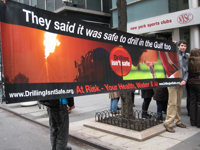Opponents of hydrofracking say it could contaminate the entire New York City water supply.