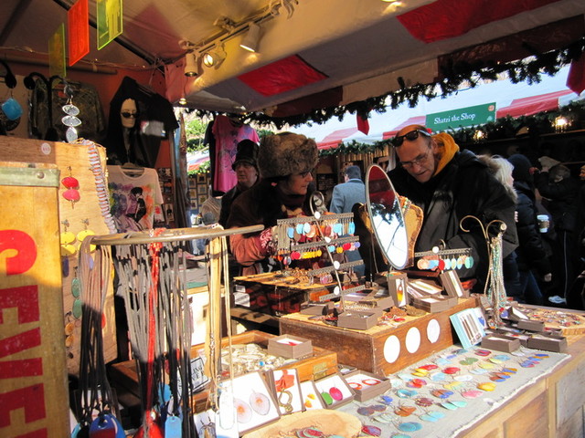 <p>The Union Square Holiday Market.</p>
