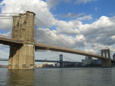 <p>The Brooklyn Bridge is undergoing a $508 million overhaul.</p>
