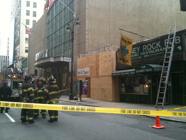 The Blarney Rock Pub was evacuated after the building reportedly shook on March 30, 2011.