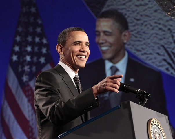 Gay rights activists protested Obama's stance on marriage equality outside of a fundraiser for the president at the Sheraton Hotel in midtown on June 23rd, 2011.
