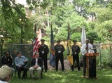 Community Garden Honors Hero Port Authority Cop Killed on 9/11