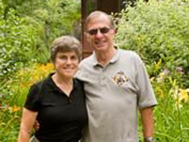 Marilyn Dershowitz and her husband, Nathan, in 2008.