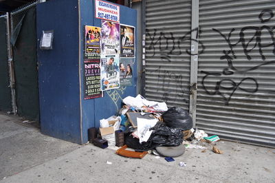 Some residents say trash can sometimes pile up for weeks before cleaned.
