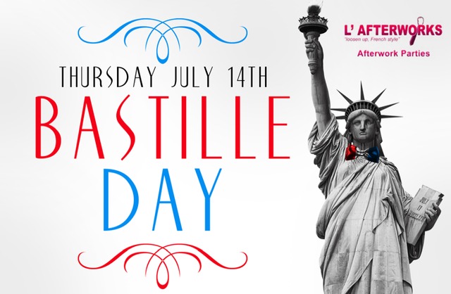 A Bastille Day party boat, hosted by L'Afterworks, will depart from the East River at East 23rd Street at 8 p.m.
