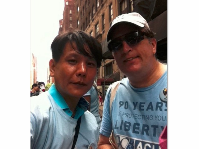 Patrick Plain and Seongman Hong, will be getting married in Manhattan Sunday.