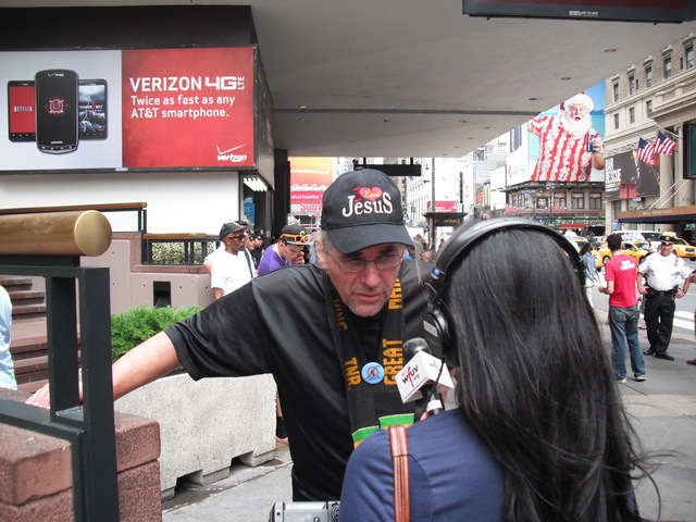 Michael-Vincent Crea said he'd been homeless for 152 days.