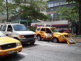Three Hurt as Taxi and Bus Collide on Upper West Side