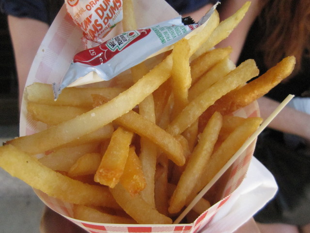 Fries from Frites 'N' Meats. 