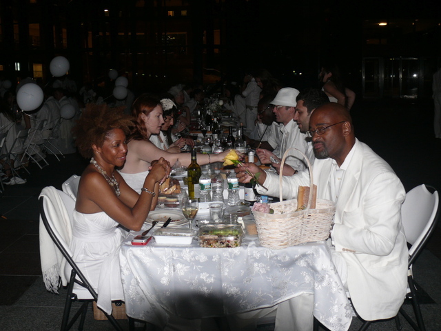 Many attended a VIP section of the picnik.