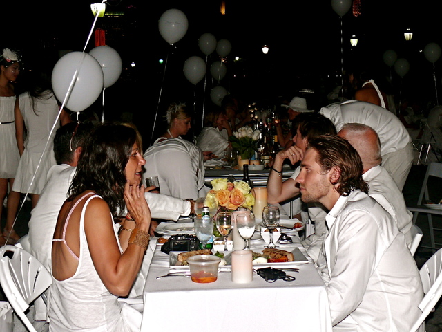 Without trying the event turned into a very sultry sense of style, more French than New York.