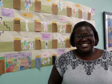 P.S. 87 principal Monica Berry says she wants her students to be problem solvers.