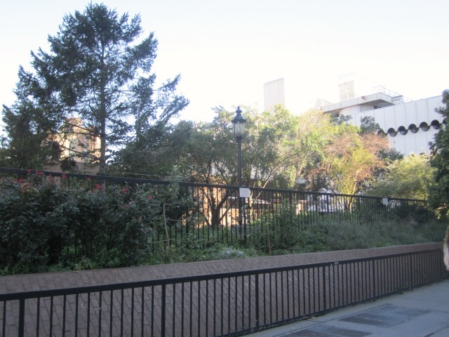 The new design would dramatically increase the green space on St. Vincent's Triangle.