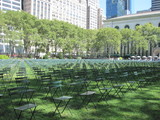 2,753 Empty Chairs Honor 9/11 Victims at Bryant Park
