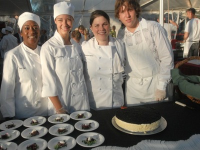 Village restaurant Knickerbocker served up selections from its menu at a previous Taste of the Village benefit.