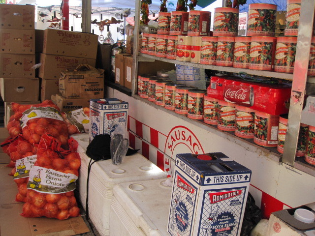 Vendors were stocked for the festival on Fri., Sept. 16, 2011.