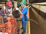 Subway Service Restored  After Water Main Break