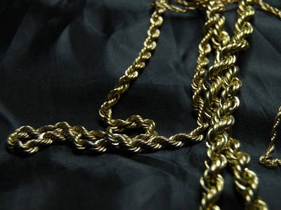 Prosecutors say the man was caught stealing a gold chain.