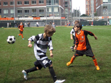 Kickoff Cheered at New Battery Park City Ball Fields 