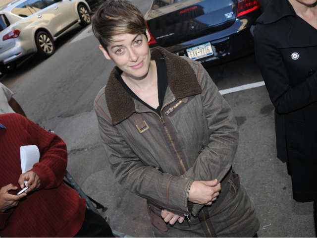 Occupy Wall Street protester Kaylee Dedrick, 24, met with prosecutors to demand that charges be filed against the high-ranking NYPD officer who allegedly pepper sprayed her.