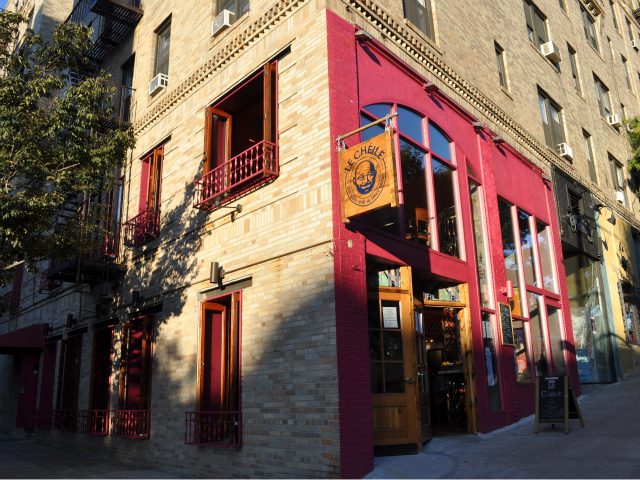 The two-floor restaurant opened in September.