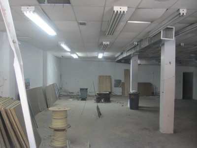 <p>A look inside the building at 766 10th Ave., where Boxers wants to open its Hell's Kitchen location.</p>
