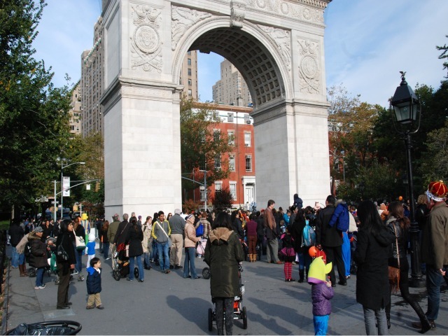 <p>The 21st Annual Children's Halloween Parade kicked off from the Washington Square arch.</p>
