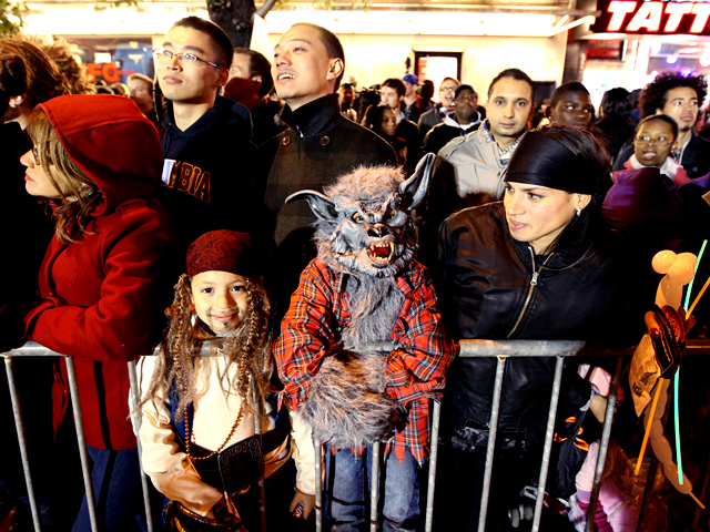 <p>People of all ages enjoyed this year's Halloween parade.</p>
