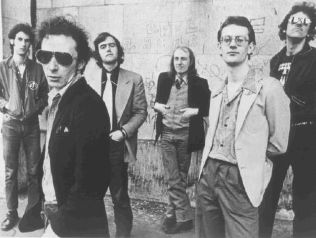 Graham Parker (second from left) - pictured here with his band The Rumour - plays Iridium Saturday, Sunday and Monday night.