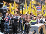 Transit and Building Workers Bring 99% to Midtown