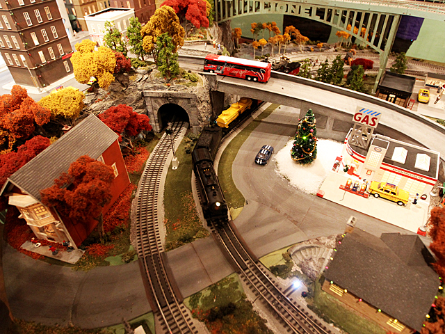 The Holiday Train Show on display at Grand Central Terminal on Nov. 27th, 2011.