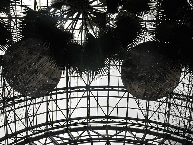 The New York City Ballet performed The Nutcracker under the glass-vaulted ceiling of the Winter Garden on Nov. 29, 2011. 