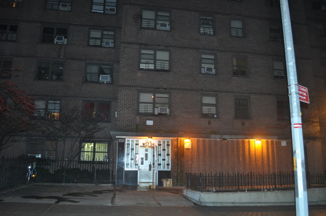 A double shooting occurred outside 120 W. 94th St. late Sun., Dec. 4, 2011.
