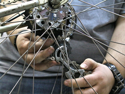 Transportation Alternatives is launching its first-ever Bike Friendly Business District in the East Village and Lower East Side on Saturday, Sept. 21, 2012.