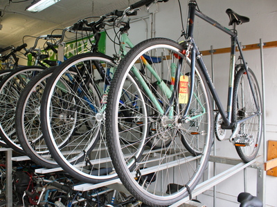 Transportation Alternatives is launching its first-ever Bike Friendly Business District in the East Village and Lower East Side on Saturday, Sept. 21, 2012.