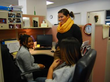 Advocates and staff say the High School of Graphic Communication Arts gives students on-the-job skills.