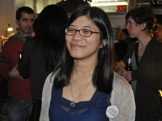 Veronica Liu, one of the store's volunteers and organizers, said the event raised more than enough money for the first month's rent. 