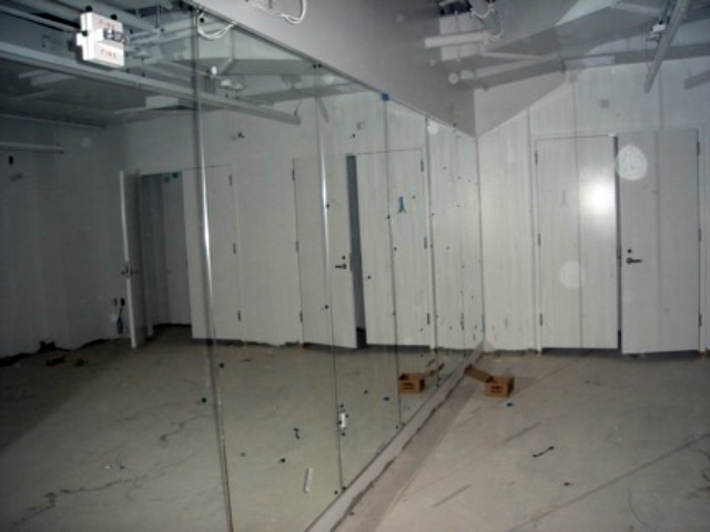A dance room at the Battery Park City community center, shown in January 2012. 
