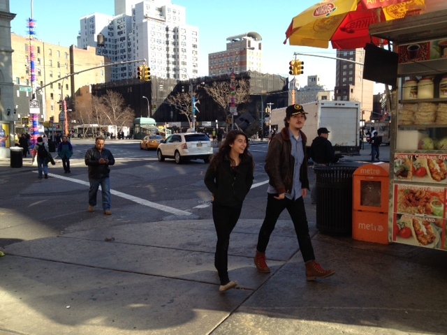 New Yorkers enjoyed the unseasonably warm weather on Saturday, Jan. 7, 2012, when the temperature topped out at 62 degrees.