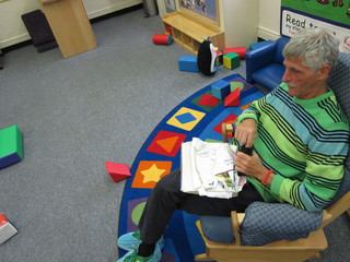 Charles Pollak in Day Care Room