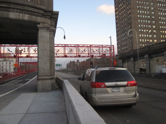 The van that witnesses said struck the 12-year-old girl on Delancey Street Jan. 13, 2012. The driver remained at the scene and has not been charged. 