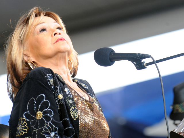 Etta James performed in New Orleans in 2009. 