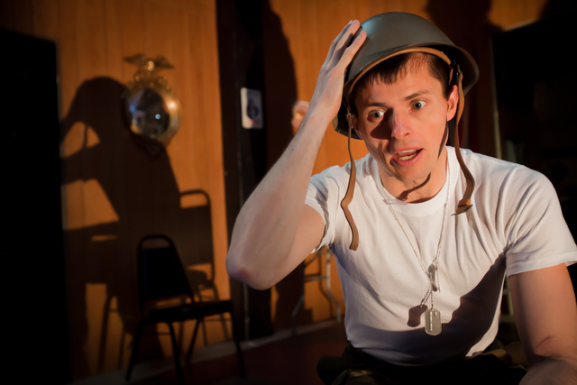 Danny Bret Krueger in the play debuting Tuesday at the Bushwick Starr