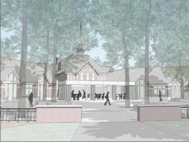 Board members worry Tavern on the Green's design will feel too exclusive to casual parkgoers.