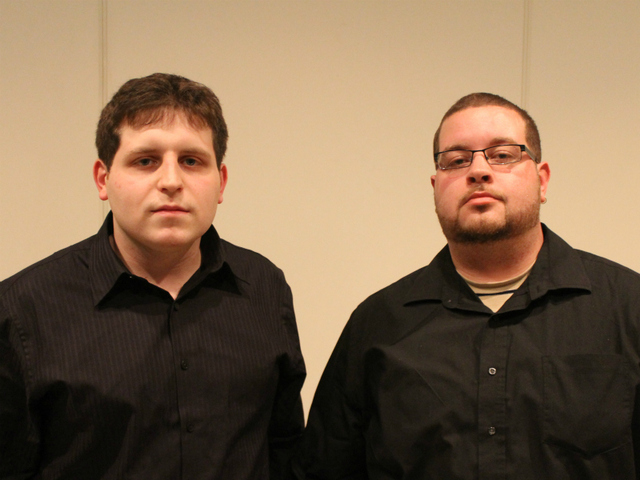 Frank and Maxwell Romero, the brothers of murder victim Brandom Romero.
