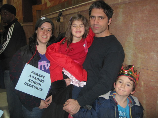 <p>Matt Curina, 40, said he was there with Occupy the DOE. "The goal was to stop the vote," he said.</p>
