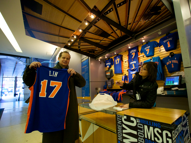 Jose Rivera bought the jersey to surprise his 14-year-old son. 