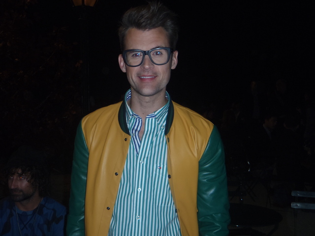 Star of 'It's A Brad Brad World', and former assistant to Rachel Zoe, Brad Goreski at Fashion Week.
