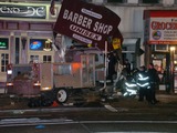 Thieves Steal City Truck and Crash Into UES Store, Injuring Four, Cops Say